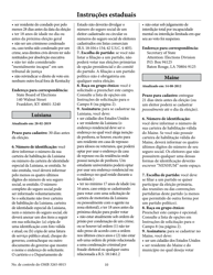 National Mail Voter Registration Form (English/Portuguese), Page 15