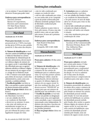National Mail Voter Registration Form (English/Portuguese), Page 16