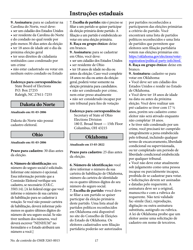 National Mail Voter Registration Form (English/Portuguese), Page 22
