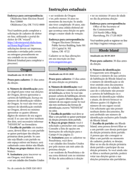 National Mail Voter Registration Form (English/Portuguese), Page 23