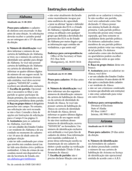 National Mail Voter Registration Form (English/Portuguese), Page 8