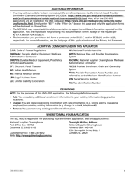 Form CMS-855S Medicare Enrollment Application - Durable Medical Equipment, Prosthetics, Orthotics, and Supplies (Dmepos) Suppliers, Page 5