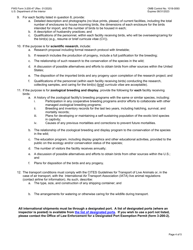 FWS Form 3-200-47 Import of Birds for Scientific Research or Zoological Breeding and Display (Wbca), Page 4