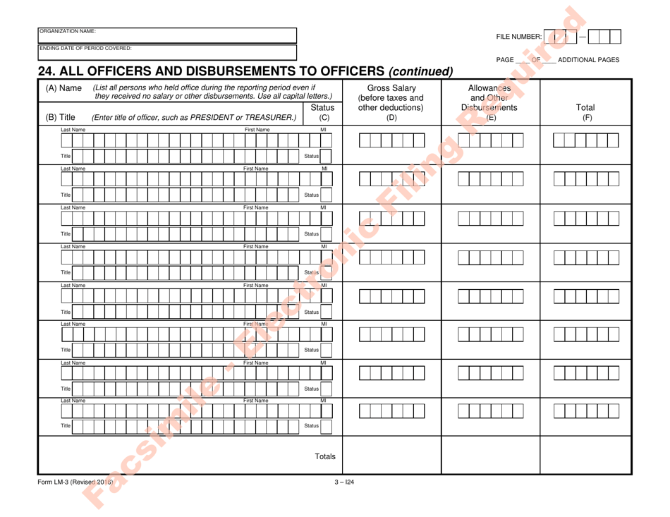 Form LM-3 Labor Organization Annual Report, Page 5