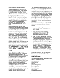 Instructions for Form LM-3 Labor Organization Annual Report, Page 16