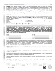 &quot;Louisiana Residential Agreement to Buy or Sell&quot; - Louisiana, Page 4