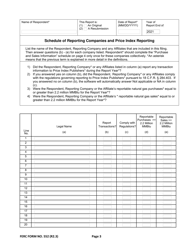 FERC Form 552 Annual Report of Natural Gas Transactions, Page 10