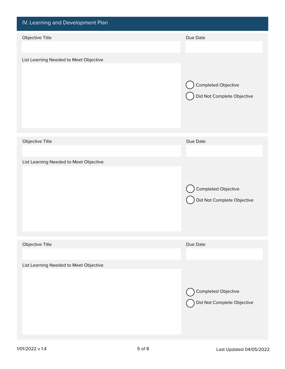 Performance Management and Learning and Development Plan - Alaska, Page 5