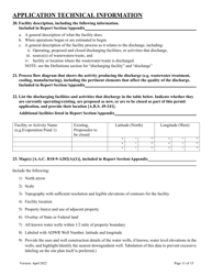 Aquifer Protection Permit Application - Arizona, Page 11