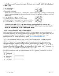 Aquifer Protection Permit Application - Arizona, Page 9