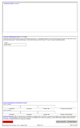 NRC Form 891 Annual Reporting Form for Drug and Alcohol Tests, Page 2