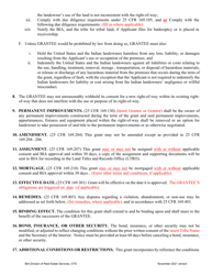 Grant of Easement Template, Page 3