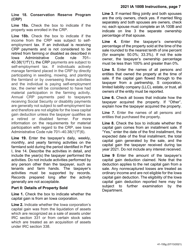 Form IA100B (41-156) Iowa Capital Gain Deduction - Real Property Used in a Farm Business - Iowa, Page 7