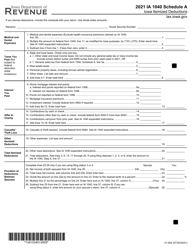 Document preview: Form IA1040 (41-004) Schedule A Iowa Itemized Deductions - Iowa