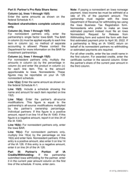 Instructions for Form IA1065, 41-016 Iowa Partnership Return of Income - Iowa, Page 7