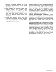 Instructions for Form IA1120, 42-001 Iowa Corporation Income Tax Return - Iowa, Page 7