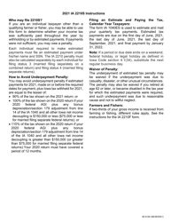 Form IA2210S (45-012) Short Method Underpayment of Estimated Tax by Individuals - Iowa, Page 2