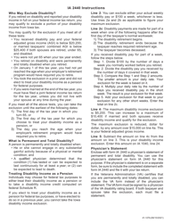 Form IA2440 (41-127) Iowa Disability Income Exclusion - Iowa, Page 2