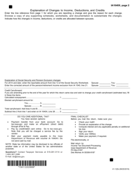 Form IA1040X (41-122) Amended Iowa Individual Income Tax Return - Iowa, Page 2