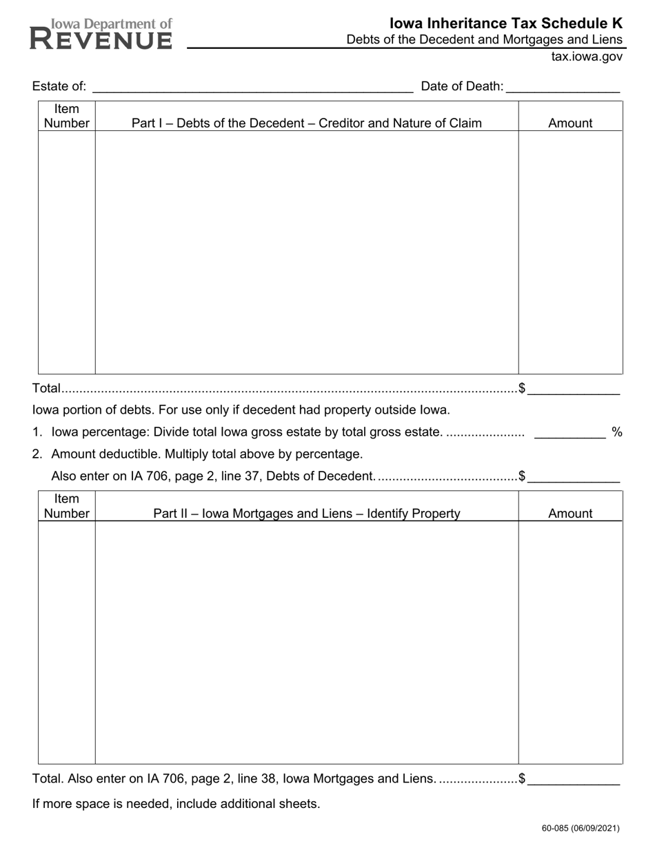 form-60-085-schedule-k-fill-out-sign-online-and-download-printable