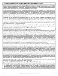 Form M-57176 State of Iowa Retiree Programs N, F, Iowa Choice and National Choice Group Application - Iowa, Page 4