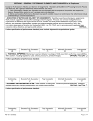 Form AID462-1 Annual Evaluation Form - Civil Service, Page 3