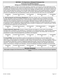 Form AID462-1 Annual Evaluation Form - Civil Service, Page 5