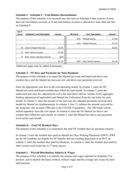 Instructions for Mainecare Cost Report for Nursing Facilities (Single Level) - Maine, Page 6