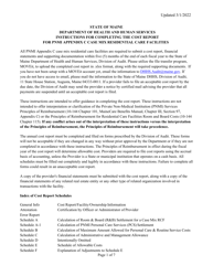 Instructions for Mainecare Cost Report for Appendix C Private Non-medical Institutions (Pnmi) - Maine