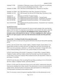 Instructions for Mainecare Cost Report for Multilevel Nursing Facilities With 1 Rcf Unit, Nf Community Based Specialty, and Rcf Community Based Specialty - Maine, Page 3