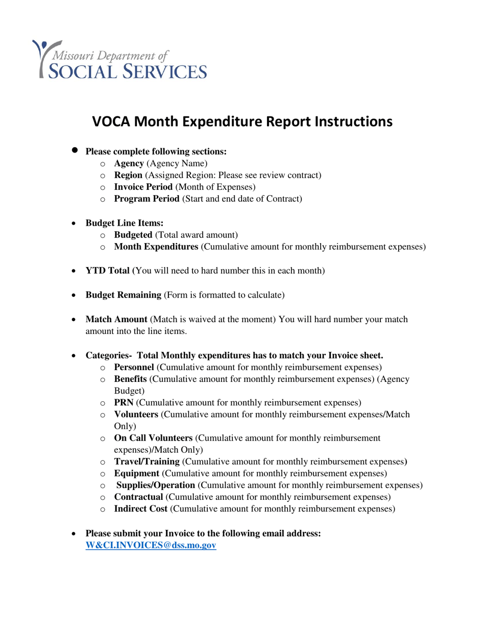 Download Instructions For Voca Month Expenditure Report PDF download-instructions-for-voca-month-expenditure-report-pdf
