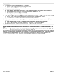 Form FA-198 Aduhelm (Aducanumab) Prior Authorization Request Form - Nevada, Page 2