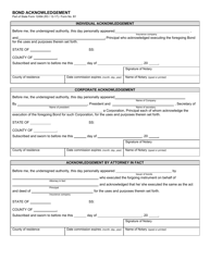 State Form 12494 (B2) Blanket Surety Bond - Indiana, Page 2