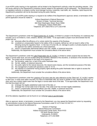 State Form 50354 Public Notice - Indiana, Page 2