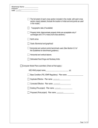 State Form 52882 Hydraulic Modeling Checklist - Indiana, Page 11
