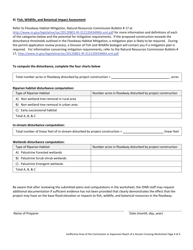 State Form 55235 Ineffective Area of the Contraction or Expansion Reach of a Stream Crossing Non-modeling Worksheet - Indiana, Page 5