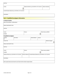 Form 2.00.46E Qualified Investigator Undertaking - Canada, Page 2