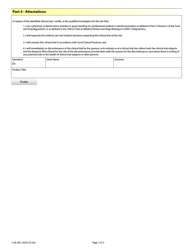 Form 2.00.46E Qualified Investigator Undertaking - Canada, Page 3
