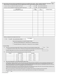 Form CIT0532 Application for Canadian Citizenship - Adults - Canadian Armed Forces Under Subsection 5(1) - Canada, Page 3
