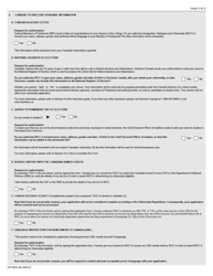 Form CIT0532 Application for Canadian Citizenship - Adults - Canadian Armed Forces Under Subsection 5(1) - Canada, Page 5
