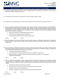 Form BGS-10A Application for C.a.i.r. (Limited Online Access Program) Technology Questionnaire - New Jersey, Page 9