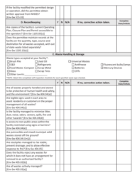 General Self-inspection Checklist - New Hampshire, Page 2