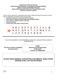 Form J1142 Njsave Application - New Jersey, Page 4