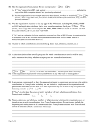 Form BCO-10 Charitable Organization Registration Statement - Pennsylvania, Page 3