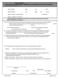 Adult Community Mental Health Center Screening Form - Kansas, Page 16