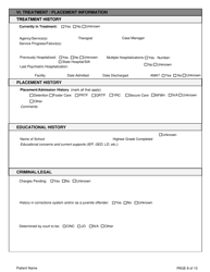 Youth Community Mental Health Center Screening Form - Kansas, Page 8