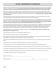 Form DSS-SE-408 Application for Child Support Services - South Dakota, Page 10