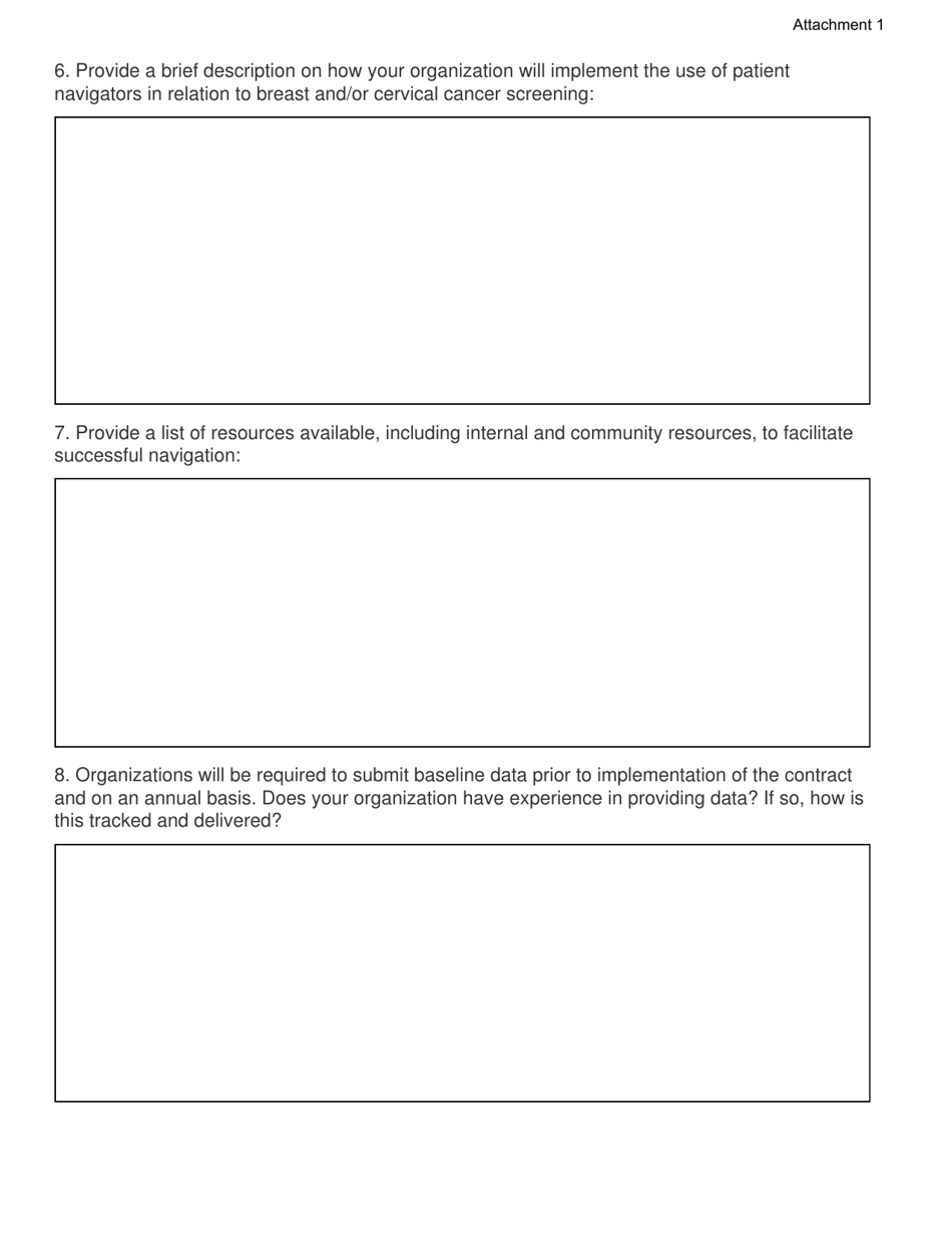 Attachment 1 Technical Information Questionnaire - Tennessee, Page 4
