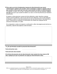 Formulario De Queja Por Discriminacion De Washington - Washington (Spanish), Page 6