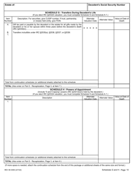 Form REV85 0050 Washington State Estate and Transfer Tax Return for Deaths Occurring January 1, 2014 and After - Washington, Page 10